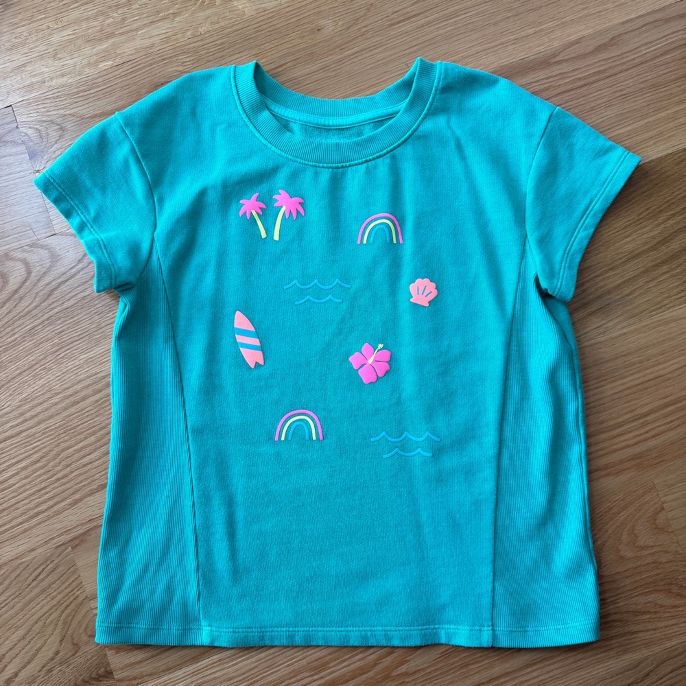 Cat & Jack Top with Summer Neon Accents